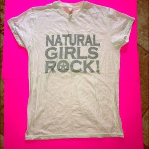 Natural Girls Rock Fitted Ladies Tee